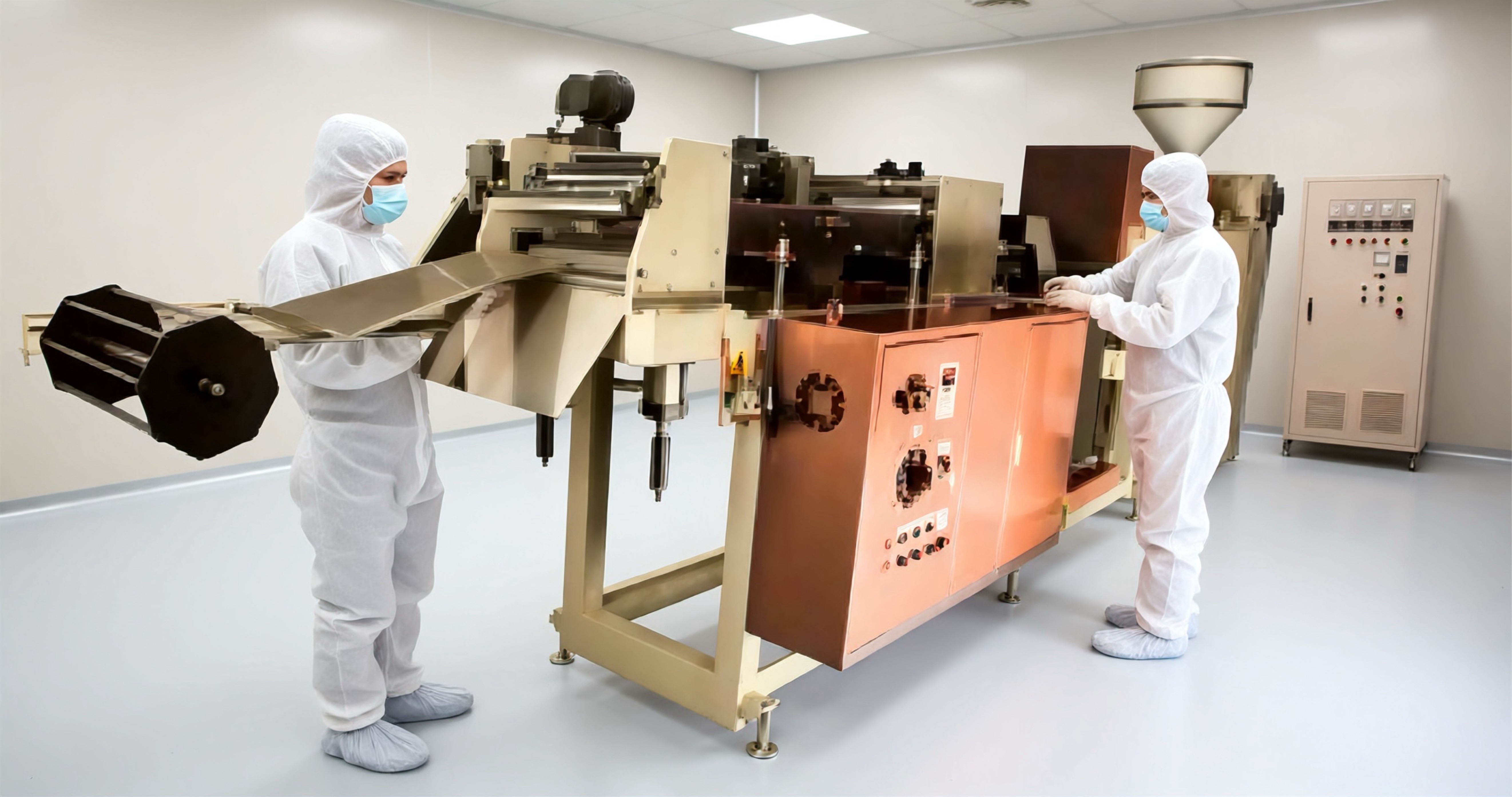 チャックテープ押出製造機